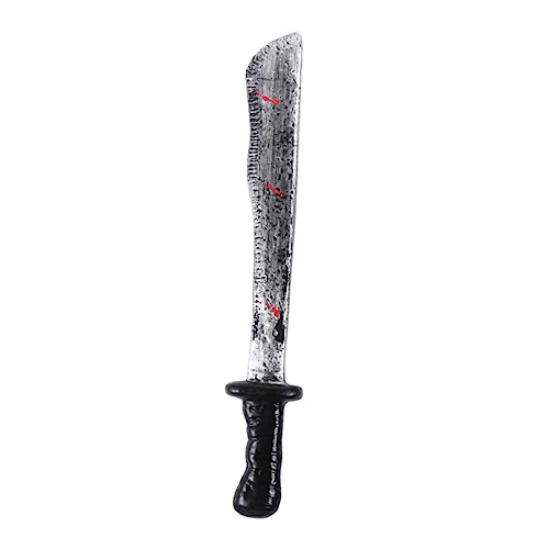TOYANDONA 1Stück Halloween Blutige Realistisches Kunststoffmesser für Grusel Dekoration für Partys Karneval Piratenspiel und Halloween Events von TOYANDONA