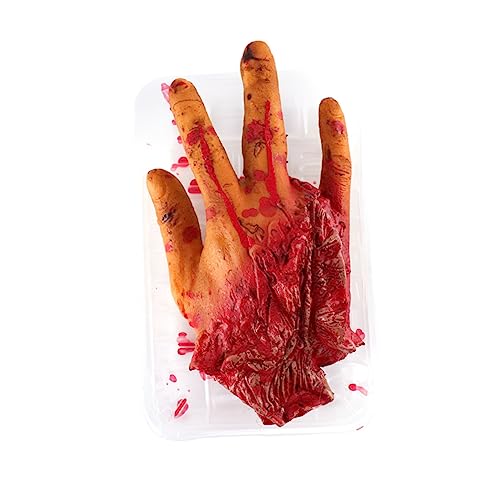 TOYANDONA 1Stück Halloween Dekoration Gruselige Simulation Menschlicher für Spukhaus und Party Wiederverwendbar und Sicher für Schreckliche und Beeindruckende Effekte von TOYANDONA