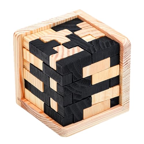 TOYANDONA 1Stück Kreatives Ming Schloss für Hölzernes Puzzlespielzeug Intelligenz und Hand Augen Koordination für und Spaß von TOYANDONA