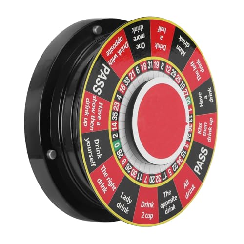 TOYANDONA Trinkspiel Roulette Unterhaltsames Ktv Spiel Partys Bars Und Zuhause Robustes Einfach Zu Bedienen Für Gesellige Abende TOYANDONA Trinkspiel Roulette Unterhaltsames Ktv Spiel Partys Bars Und Zuhause Robustes Einfach Zu Bedienen Für Gesellige Abende von TOYANDONA