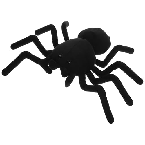 TOYANDONA 1Stück Lustiges Spinnen Plüschtier Kreatives Schwarzes Stofftier für Lebensechtes Design als Schlafbegleiter und Dekorative Wohndekoration für Zimmer TOYANDONA 1Stück Lustiges Spinnen Plüschtier Kreatives Schwarzes Stofftier für Lebensechtes Design als Schlafbegleiter und Dekorative Wohndekoration für Zimmer von TOYANDONA