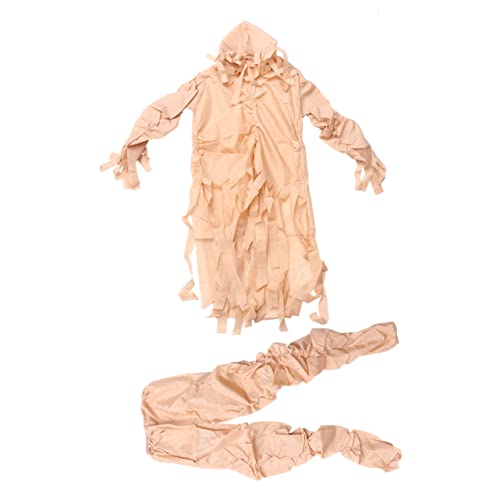 TOYANDONA 1satz Halloween Masquerade Mummy Kostüm Für Erwachsene Und Einteiliges Outfit Mit Elastischen Hosen Und Einzigartigem Für Gruselige Partys Und Auftritte TOYANDONA 1satz Halloween Masquerade Mummy Kostüm Für Erwachsene Und Einteiliges Outfit Mit Elastischen Hosen Und Einzigartigem Für Gruselige Partys Und Auftritte von TOYANDONA