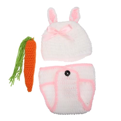 TOYANDONA 1satz Neugeborenen Outfit Mit Und Hose Fotoshooting Kostüm Im Süßen Hasen Design Für Besondere Anlässe Und Für Jungen Und Mädchen von TOYANDONA