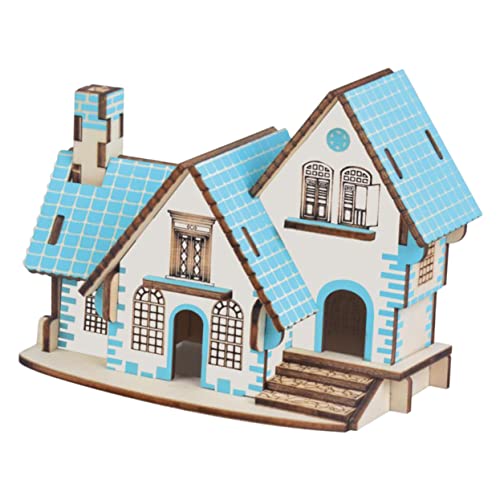 TOYANDONA 1stk 3D-rätsel Für Erwachsene Entwicklungsspielzeug Hausfigur Hausrätsel Spielzeug Rätsel Puzzle Kind Hölzern von TOYANDONA