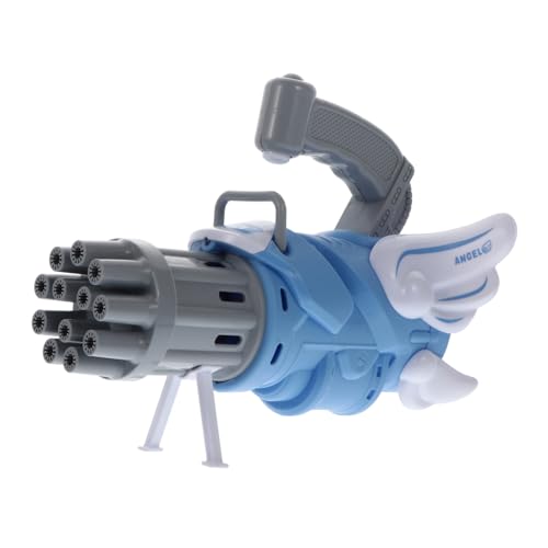TOYANDONA 1stk Gatling Seifenblasenmaschine Mädchen Tragbare Seifenblasenmaschine Automatisches Einfache Schaukel Kit-Modell Mini-Modell Blue Flüssig TOYANDONA 1stk Gatling Seifenblasenmaschine Mädchen Tragbare Seifenblasenmaschine Automatisches Einfache Schaukel Kit-Modell Mini-Modell Blue Flüssig von TOYANDONA