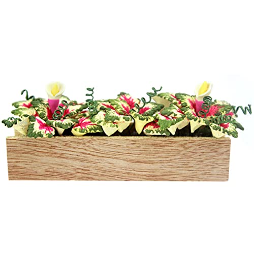 TOYANDONA Mini Zubehör Gelb Miniatur Modell Spielzeug Blumenbeet TOYANDONA Mini Zubehör Gelb Miniatur Modell Spielzeug Blumenbeet von TOYANDONA