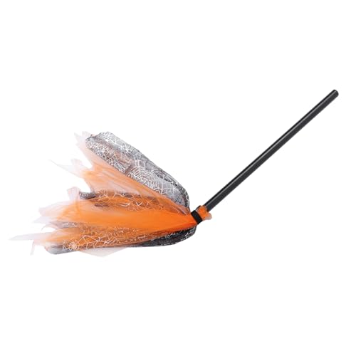 TOYANDONA 1stk Hexenbesen Füllstoffe Besen Requisiten Hexenbesen Für Kleinkinder Halloween-kostüme Für Mädchen Halloween-kostüm Für Kleinkinder Party Plastik von TOYANDONA