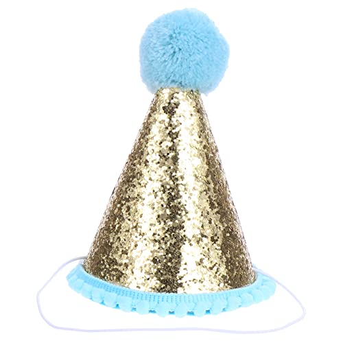 TOYANDONA 1stk Kindergeburtstagsmütze Kappen Hüte Kegelhut Geburtstage Geburtstagskind-abzeichen Geburtstag Geburtstagsfeier-requisite Glänzende Paillettenkappe Gummiband Blue TOYANDONA 1stk Kindergeburtstagsmütze Kappen Hüte Kegelhut Geburtstage Geburtstagskind-abzeichen Geburtstag Geburtstagsfeier-requisite Glänzende Paillettenkappe Gummiband Blue von TOYANDONA