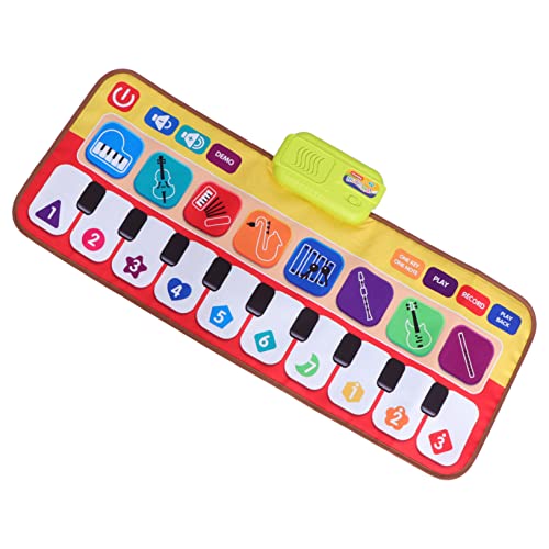 TOYANDONA 1stk Klavier Teppich Musikalische Klaviermatte Tanzmatte Kinderspielzeug Klaviermatte Musikalisches Mattenspielzeug Elektrische Musikmatte Bildungsspielzeug Plastik TOYANDONA 1stk Klavier Teppich Musikalische Klaviermatte Tanzmatte Kinderspielzeug Klaviermatte Musikalisches Mattenspielzeug Elektrische Musikmatte Bildungsspielzeug Plastik von TOYANDONA