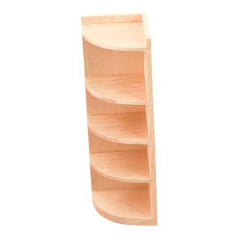 TOYANDONA Verstellbares Bücherregal Für Puppenhaus Miniaturschrank Puppenhausregale Jungen- Und Mädchen-spielzimmerspielzeug TOYANDONA Verstellbares Bücherregal Für Puppenhaus Miniaturschrank Puppenhausregale Jungen- Und Mädchen-spielzimmerspielzeug von TOYANDONA