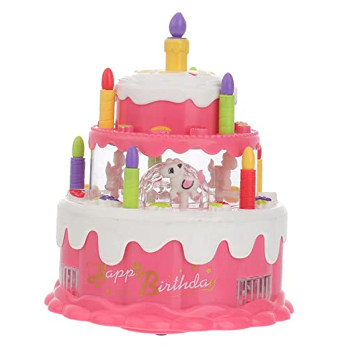 TOYANDONA Musikalisches Kuchenspielzeug Kinderspielzeug Geburtstagsgeschenk Simulationsspielzeug Interaktives Spielzeug Mit Lichtern Und Musik TOYANDONA Musikalisches Kuchenspielzeug Kinderspielzeug Geburtstagsgeschenk Simulationsspielzeug Interaktives Spielzeug Mit Lichtern Und Musik von TOYANDONA