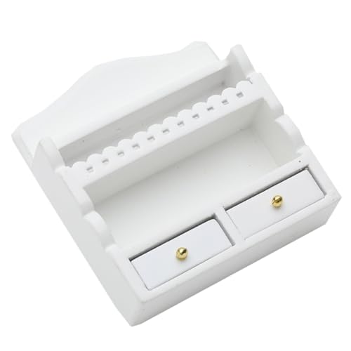 TOYANDONA 1stk Puppenhaus Möbel Modell Küchen Regal Puppenhausmöbel Modellbausätze Mini-Essen Kleiner Tisch DIY Miniatur Miniatur-regalmodell Zubehör Für Die Küchenszene Hölzern Weiß TOYANDONA 1stk Puppenhaus Möbel Modell Küchen Regal Puppenhausmöbel Modellbausätze Mini-Essen Kleiner Tisch DIY Miniatur Miniatur-regalmodell Zubehör Für Die Küchenszene Hölzern Weiß von TOYANDONA