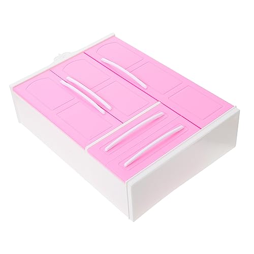 TOYANDONA 1stk Puppenkleiderschrank Puppenmöbel Puppenspielzeug Mini Schrank Garderobenschmuck Kinderspielzeug Mini-möbelzubehör Kleine Hausbedarf Puppengarderobe Abs Rosa TOYANDONA 1stk Puppenkleiderschrank Puppenmöbel Puppenspielzeug Mini Schrank Garderobenschmuck Kinderspielzeug Mini-möbelzubehör Kleine Hausbedarf Puppengarderobe Abs Rosa von TOYANDONA