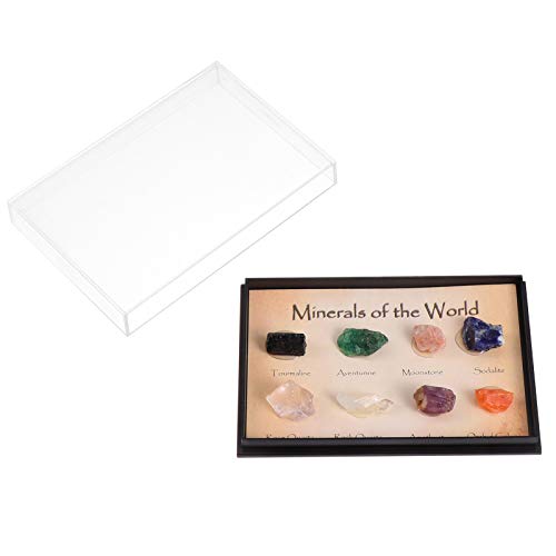 TOYANDONA 2 Boxen Erz proben rohsteine Schmucksteine Decoration Kristalldekoration real Nature Sammlung kreative Unterrichtsbeispiele grobe Erze natürliche Dekorationen natürliche Erzproben TOYANDONA 2 Boxen Erz proben rohsteine Schmucksteine Decoration Kristalldekoration real Nature Sammlung kreative Unterrichtsbeispiele grobe Erze natürliche Dekorationen natürliche Erzproben von TOYANDONA