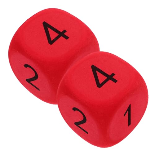 TOYANDONA Sichere Und Unterhaltsame 2er-Packung Große Schaumstoffwürfel Für Kinder Weiches Eva-Material Ideal Für Spiele Im Klassenzimmer Partyzubehör TOYANDONA Sichere Und Unterhaltsame 2er-Packung Große Schaumstoffwürfel Für Kinder Weiches Eva-Material Ideal Für Spiele Im Klassenzimmer Partyzubehör von TOYANDONA