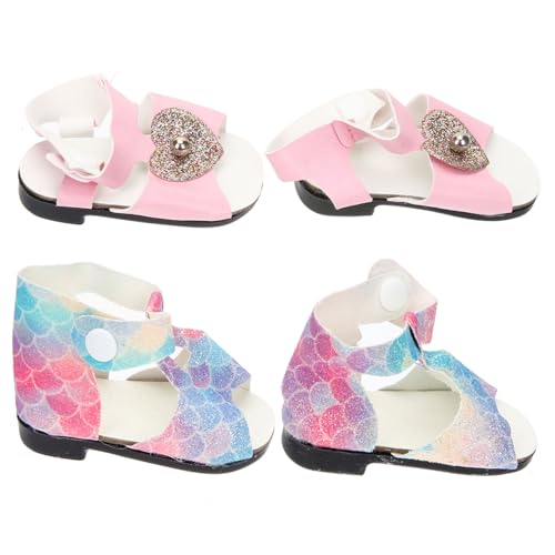 TOYANDONA 2paare Mini Puppenschuhe Sommer Schuhe Für Junge Mädchen Handgefertigte Miniaturschuhe Für Kreative Spielideen Und Puppendekoration TOYANDONA 2paare Mini Puppenschuhe Sommer Schuhe Für Junge Mädchen Handgefertigte Miniaturschuhe Für Kreative Spielideen Und Puppendekoration von TOYANDONA