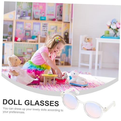 TOYANDONA 2 Paare Puppenbrillen Kunststoff Mini Sonnenbrillen Lustiges Puppenzubehör DIY Accessoire Modisch Robust für Puppenkostüm Ab Jahren TOYANDONA 2 Paare Puppenbrillen Kunststoff Mini Sonnenbrillen Lustiges Puppenzubehör DIY Accessoire Modisch Robust für Puppenkostüm Ab Jahren von TOYANDONA
