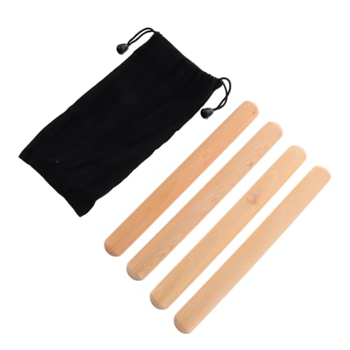 TOYANDONA 2 Paare natürlicher Hartholzstab Hickory Musical Instrument Lummi-Stick Rhythmusstock Musik lummi Sticks Holzklaven Rhythmus-Sticks für Anfänger TOYANDONA 2 Paare natürlicher Hartholzstab Hickory Musical Instrument Lummi-Stick Rhythmusstock Musik lummi Sticks Holzklaven Rhythmus-Sticks für Anfänger von TOYANDONA