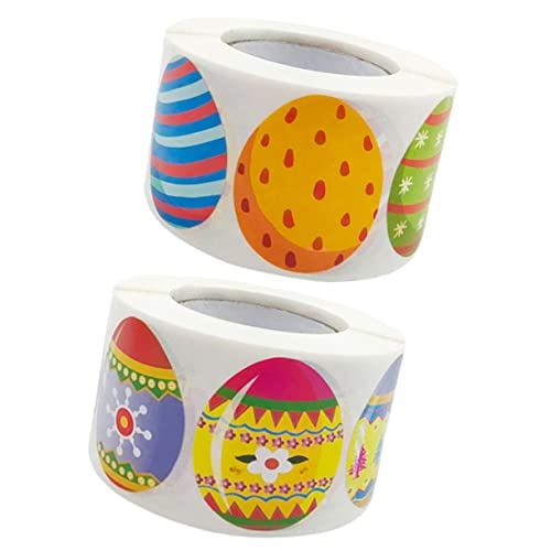 TOYANDONA Bunte Aufkleber Ostern Aufkleber Rolle Entzückende Tab Für Dekorative Verwendung TOYANDONA Bunte Aufkleber Ostern Aufkleber Rolle Entzückende Tab Für Dekorative Verwendung von TOYANDONA