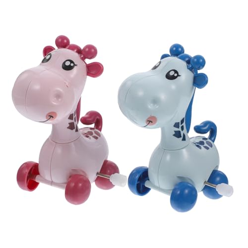 TOYANDONA 2 STK Giraffe Autospielzeug Für Kleinkinder Krabbelspielzeug Mädchen Kinderspielzeug Aufziehspielzeug Für Uhrwerkspielzeug Für Abs TOYANDONA 2 STK Giraffe Autospielzeug Für Kleinkinder Krabbelspielzeug Mädchen Kinderspielzeug Aufziehspielzeug Für Uhrwerkspielzeug Für Abs von TOYANDONA