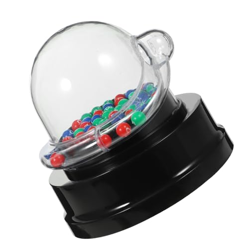 TOYANDONA 2 STK Lotteriemaschine Elektrische Jackpot-Maschine Videospielkonsole Glücklicher Zahlenwähler Elektrische Shake-glücksmaschine Mini-Schachbrett Spielzeug Pp-Material Kleiner Ball von TOYANDONA