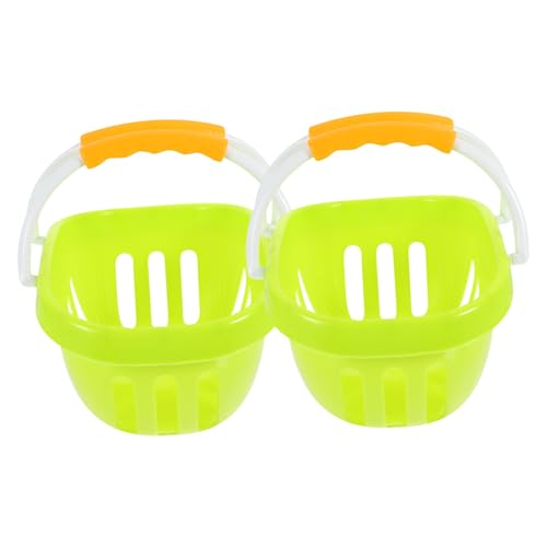 TOYANDONA 2 STK Simulation Korb Einkaufskorb Organizer zur Aufbewahrung von küchenspielzeug für Kitchen Toys for lustiges vorgetäuschtes Abs Yellow TOYANDONA 2 STK Simulation Korb Einkaufskorb Organizer zur Aufbewahrung von küchenspielzeug für Kitchen Toys for lustiges vorgetäuschtes Abs Yellow von TOYANDONA