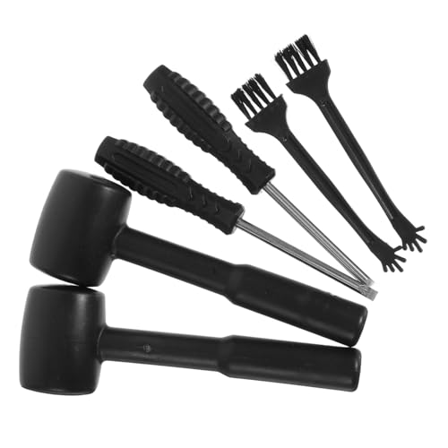 TOYANDONA 2 Sätze Ausgrabungsset mit Hammer Meißel Pinsel Leichtes Kindersicheres Archäologie Werkzeugset für Stem Lernspielzeug Fördert Feinmotorik und Koordination bei Kleinkindern von TOYANDONA