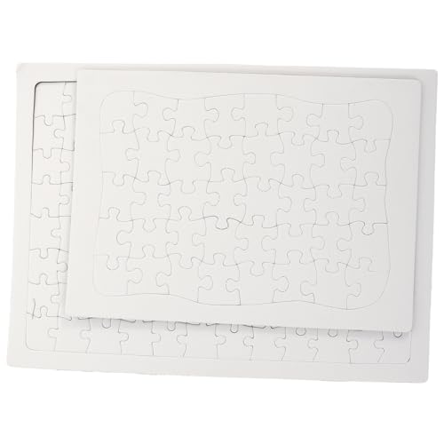 TOYANDONA 2 Sätze DIY Blanko Puzzles für Rechteckige Sublimationspuzzles Tragbar zum Malen und Basteln Kreativspielzeug für Jungen und Mädchen Ab Jahren TOYANDONA 2 Sätze DIY Blanko Puzzles für Rechteckige Sublimationspuzzles Tragbar zum Malen und Basteln Kreativspielzeug für Jungen und Mädchen Ab Jahren von TOYANDONA