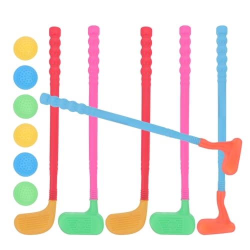 TOYANDONA 2 Sätze Golfschläger Für Kinder Golfschläger Für Kleinkinder Kunststoff Frühes Lernspielzeug Rollenspielhaus Sportspielzeug Für Kinder Kleinkinder Für Drinnen Und Draußen TOYANDONA 2 Sätze Golfschläger Für Kinder Golfschläger Für Kleinkinder Kunststoff Frühes Lernspielzeug Rollenspielhaus Sportspielzeug Für Kinder Kleinkinder Für Drinnen Und Draußen von TOYANDONA