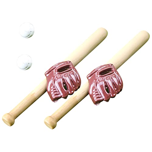TOYANDONA 2 Sätze Handschuh für Baseballschläger Spiele für draussen aufblasbare Spielzeuge für sicherheitsleine für Safe Sportbälle Mini-Baseball Holz TOYANDONA 2 Sätze Handschuh für Baseballschläger Spiele für draussen aufblasbare Spielzeuge für sicherheitsleine für Safe Sportbälle Mini-Baseball Holz von TOYANDONA