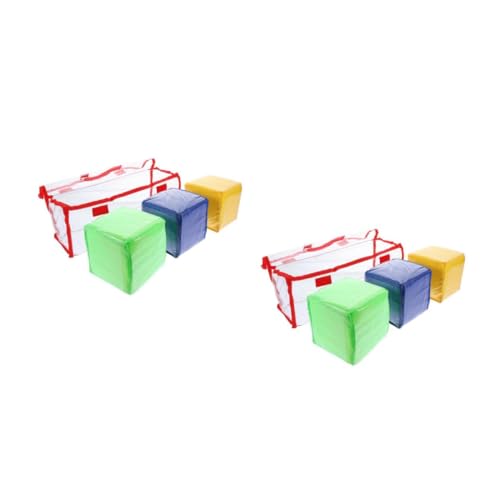 TOYANDONA 2 Sätze Kartenlernspielzeug Würfelbeutel Würfel Mit Taschen Rechts Jumbo Groß Lehrreich Spielsachen Pädagogische Taschenwürfel Würfelspiel Würfel Im Klassenzimmer PVC 3 Stücke * 2 TOYANDONA 2 Sätze Kartenlernspielzeug Würfelbeutel Würfel Mit Taschen Rechts Jumbo Groß Lehrreich Spielsachen Pädagogische Taschenwürfel Würfelspiel Würfel Im Klassenzimmer PVC 3 Stücke * 2 von TOYANDONA