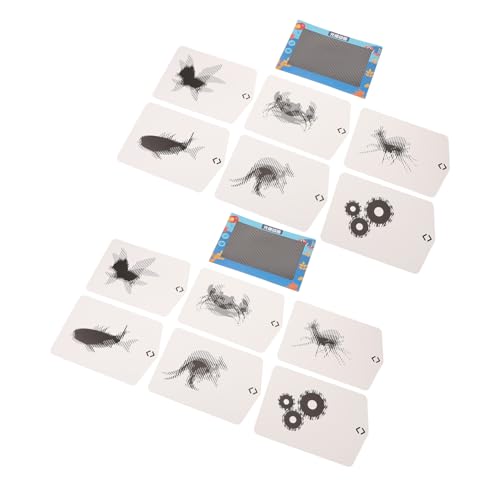 TOYANDONA 2 Sätze Lenticular Animation Science Experiment Kit Stem Lernspielzeug mit Lentikularlinsen Fördert Kreativität Problemlösung und Eltern-Junge Mädchen-interaktion bei DIY TOYANDONA 2 Sätze Lenticular Animation Science Experiment Kit Stem Lernspielzeug mit Lentikularlinsen Fördert Kreativität Problemlösung und Eltern-Junge Mädchen-interaktion bei DIY von TOYANDONA