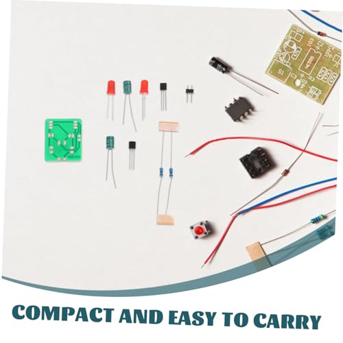 TOYANDONA 2 Sätze Lötkit für Anfänger mit LED Elektronisches DIY Bausatz für Lötübungen Schweißen Praxis Vielseitig für Elektronikbildung und Schulische Experimente von TOYANDONA