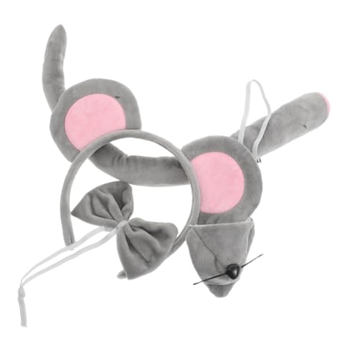 TOYANDONA 2 Sätze Mäuse Kostüm Set mit Mausohren Haarreifen und Nase Leichtes Karneval Halloween Tier Cosplay Zubehör für Gruppenspiele und Rollenspiele TOYANDONA 2 Sätze Mäuse Kostüm Set mit Mausohren Haarreifen und Nase Leichtes Karneval Halloween Tier Cosplay Zubehör für Gruppenspiele und Rollenspiele von TOYANDONA