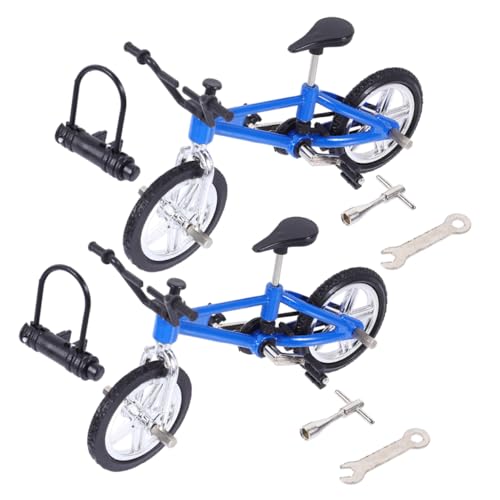 TOYANDONA 2 Sätze Mini Finger Bike Teilig Bewegliches Miniatur Fahrradspielzeug mit Drehbaren Rädern und Pedalen Leichtes Finger Mountainbike für Desktop Dekoration TOYANDONA 2 Sätze Mini Finger Bike Teilig Bewegliches Miniatur Fahrradspielzeug mit Drehbaren Rädern und Pedalen Leichtes Finger Mountainbike für Desktop Dekoration von TOYANDONA