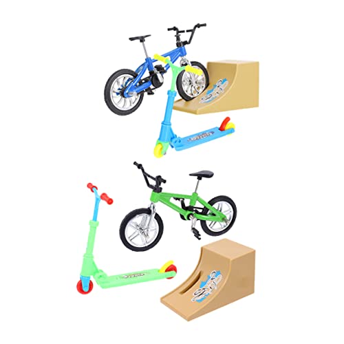 TOYANDONA 2 Sätze Mini Finger Skateboard Bike Ramp Set Teiliges Wettbewerbs für Erwachsene Fidget Kreativität und Vorstellungskraft für Tisch Dekoration und Spaß Beim TOYANDONA 2 Sätze Mini Finger Skateboard Bike Ramp Set Teiliges Wettbewerbs für Erwachsene Fidget Kreativität und Vorstellungskraft für Tisch Dekoration und Spaß Beim von TOYANDONA