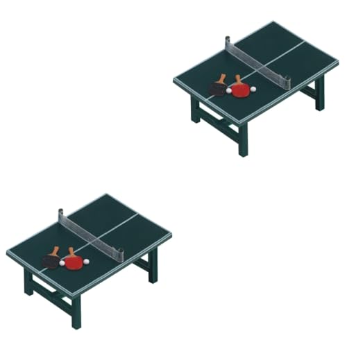TOYANDONA 2 Sätze Mini-Tischtennisplatte mini tischtennisplatte Trainingsanzug Zubehör für Gaming-Schreibtische Billiard Tisch Dekoration Mini-Tischtennis-Modell gefälschte Tischverzierung TOYANDONA 2 Sätze Mini-Tischtennisplatte mini tischtennisplatte Trainingsanzug Zubehör für Gaming-Schreibtische Billiard Tisch Dekoration Mini-Tischtennis-Modell gefälschte Tischverzierung von TOYANDONA
