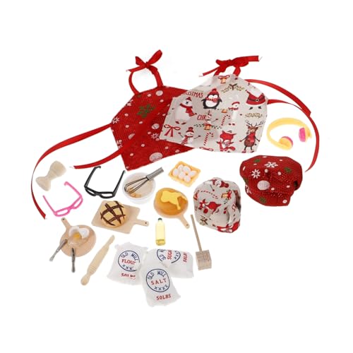 TOYANDONA Tiny House Zubehör Miniatur Backen Werkzeuge Mini Puppenhaus Figuren Kochen Spielset Spielzeug Modell Kinder Spielzeug TOYANDONA Tiny House Zubehör Miniatur Backen Werkzeuge Mini Puppenhaus Figuren Kochen Spielset Spielzeug Modell Kinder Spielzeug von TOYANDONA