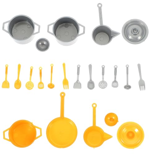 TOYANDONA 2 Sätze Miniatur Küchen Geschirrset Teilig Silber Mattgold Miniatur Besteck und Teller Puppenhaus Zubehör für DIY Dekoration und Rollenspiele TOYANDONA 2 Sätze Miniatur Küchen Geschirrset Teilig Silber Mattgold Miniatur Besteck und Teller Puppenhaus Zubehör für DIY Dekoration und Rollenspiele von TOYANDONA
