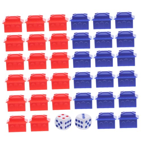 TOYANDONA 2 Sätze Monopol Schachfiguren Grünes Kleines Und Rotes Hotel Requisiten Für Brettspiele Schachfigurenersatz Brettspielhotel Brettspielhaus des Reichen Mannes Plastik TOYANDONA 2 Sätze Monopol Schachfiguren Grünes Kleines Und Rotes Hotel Requisiten Für Brettspiele Schachfigurenersatz Brettspielhotel Brettspielhaus des Reichen Mannes Plastik von TOYANDONA