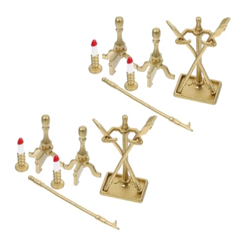 TOYANDONA 2 Sätze Puppenhaus Dekoration Goldene für Kreative DIY Projekte TOYANDONA 2 Sätze Puppenhaus Dekoration Goldene für Kreative DIY Projekte von TOYANDONA
