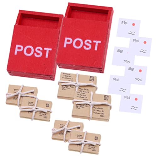 TOYANDONA 2 Sätze Puppenhaus kinderspielzeug für Kid Toys Babygeschenk Kleiner Briefkasten Mini-Briefkasten-Päckchen- Puppenhauszubehör Papier TOYANDONA 2 Sätze Puppenhaus kinderspielzeug für Kid Toys Babygeschenk Kleiner Briefkasten Mini-Briefkasten-Päckchen- Puppenhauszubehör Papier von TOYANDONA