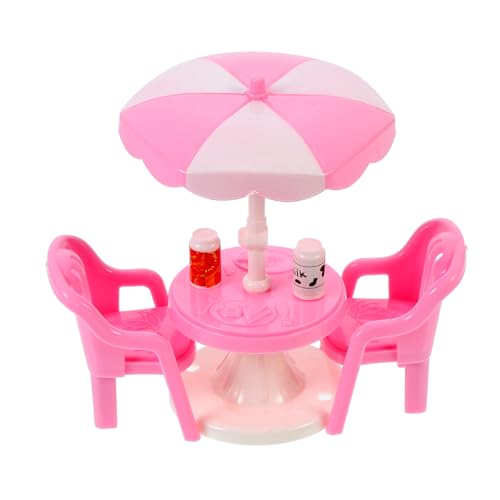 TOYANDONA 2 Sätze Regenschirm Mini- Strandstuhl für den Strand Spielzeugmöbel schirmchen sonenschirm Miniatur Einrichtung Strandeinrichtung Abs Rosa TOYANDONA 2 Sätze Regenschirm Mini- Strandstuhl für den Strand Spielzeugmöbel schirmchen sonenschirm Miniatur Einrichtung Strandeinrichtung Abs Rosa von TOYANDONA