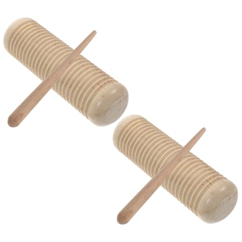TOYANDONA 2 Sätze Sandkasten Lernspielzeug Instrumentenspielzeug Holzinstrumente Guiro-schlaginstrument Guiro-Instrument Musik-Rhythmus- Bildungsspielzeug Aus Holz Hölzern TOYANDONA 2 Sätze Sandkasten Lernspielzeug Instrumentenspielzeug Holzinstrumente Guiro-schlaginstrument Guiro-Instrument Musik-Rhythmus- Bildungsspielzeug Aus Holz Hölzern von TOYANDONA