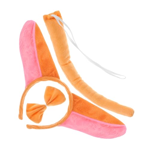 TOYANDONA 2 Sätze Weicher Leichter Esel Ohren Haarreif und für Tier Kostüm Party Kreative Verkleidung für Halloween Fasching TOYANDONA 2 Sätze Weicher Leichter Esel Ohren Haarreif und für Tier Kostüm Party Kreative Verkleidung für Halloween Fasching von TOYANDONA