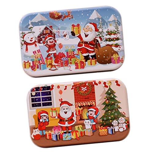 TOYANDONA 2 Sätze Weihnachtspuzzle Puzzles Weihnachtspuzzle Intelligenzspielzeug Kinderpuzzle Lernspielzeug Dekompressionspuzzle Weihnachtspuzzle Pädagogisches Puzzle Holz Bunt TOYANDONA 2 Sätze Weihnachtspuzzle Puzzles Weihnachtspuzzle Intelligenzspielzeug Kinderpuzzle Lernspielzeug Dekompressionspuzzle Weihnachtspuzzle Pädagogisches Puzzle Holz Bunt von TOYANDONA