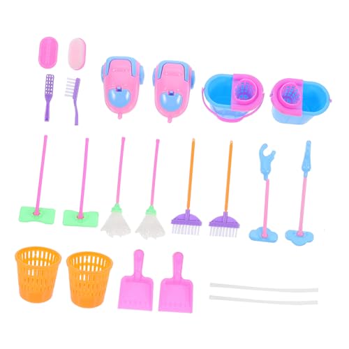 TOYANDONA 2 Sätze à 18 Stück Reinigungswerkzeug-Set Für Kleinkinder Gel Kinderbesen Reinigen Reinigungsspielzeug Für Monster Plastik Colorful TOYANDONA 2 Sätze à 18 Stück Reinigungswerkzeug-Set Für Kleinkinder Gel Kinderbesen Reinigen Reinigungsspielzeug Für Monster Plastik Colorful von TOYANDONA