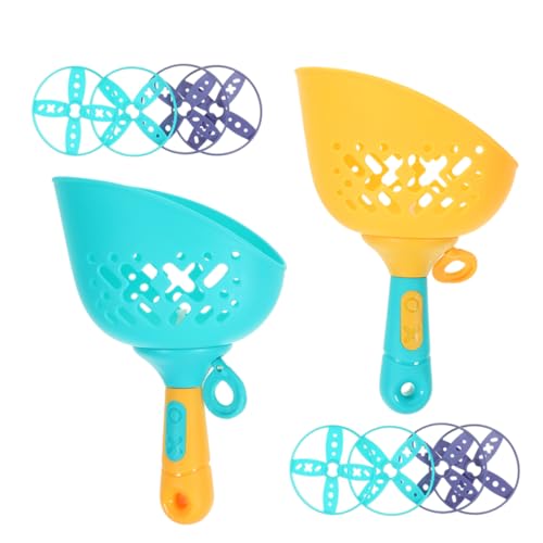TOYANDONA 2 Satz Fliegende Untertasse Jagdspielspielzeug Wurfscheibenwerfer Für Outdoor-Flying-disc- Hof Untertasse Fliegendes Plastik TOYANDONA 2 Satz Fliegende Untertasse Jagdspielspielzeug Wurfscheibenwerfer Für Outdoor-Flying-disc- Hof Untertasse Fliegendes Plastik von TOYANDONA
