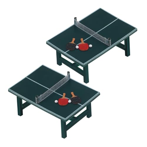 TOYANDONA 2 Satz Maßstab Realistische Puppenhaus Möbel Leichtes DIY Spielhaus Zubehör Detailgetreues Sport für Rollenspiel und Sammler von TOYANDONA