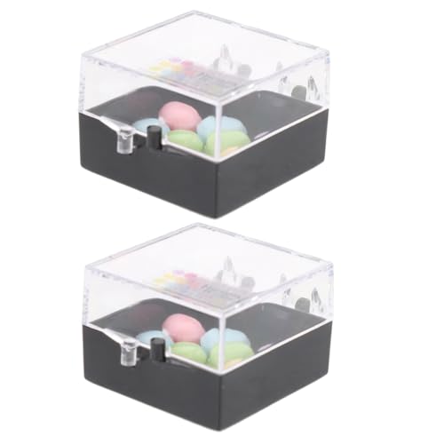 TOYANDONA 2stücke Miniatur Macaron Für Deko Ergänzung Für Bjd Figuren Spielzeugzubehör Für Miniatur-szenen Und Kreative Dekoration TOYANDONA 2stücke Miniatur Macaron Für Deko Ergänzung Für Bjd Figuren Spielzeugzubehör Für Miniatur-szenen Und Kreative Dekoration von TOYANDONA